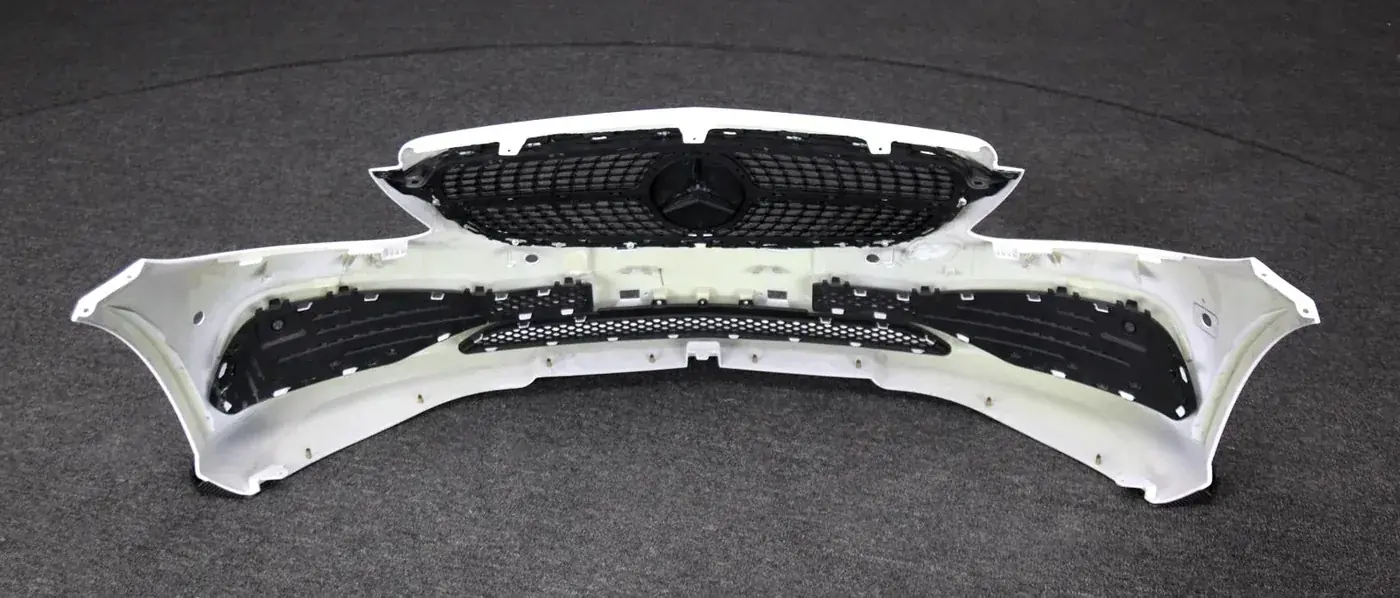 Large bumper section machined as a single blank