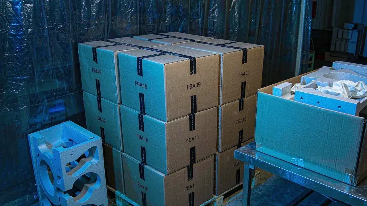 Step 8 — packing and delivery