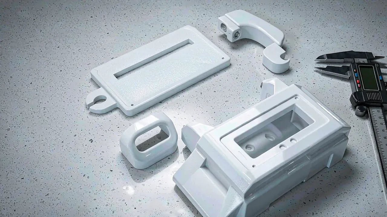Prototype model parts for appearance and functional validation